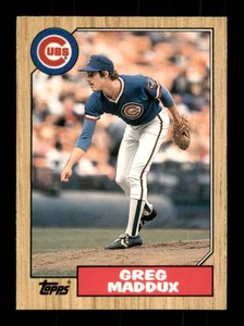 1987 Topps Traded - Greg Maddux #70T (RC) Rookie Card