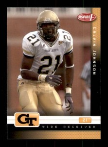 2007 SAGE Aspire - Calvin Johnson #18 (RC) Rookie Card