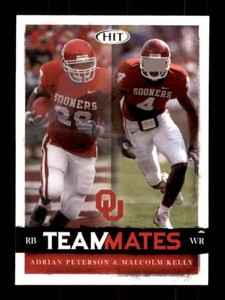 2008 Sage Hit Adrian Peterson Rookie Card