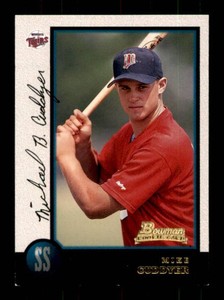 1998 Bowman Rookie Card Michael Cuddyer Minnesota Twins