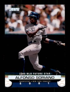 2001 Topps Stadium Club - Alfonso Soriano #182 Rookie Card