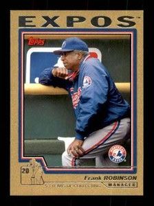 2004 Topps - Frank Robinson #284 Gold Parallel Serial #d 2004