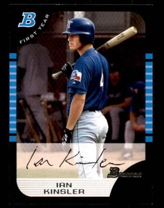 2005 1st Bowman Rookie Card Ian Kinsler