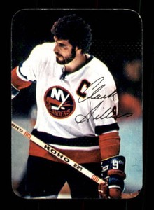 1977-78 Topps - Glossy Insert Clark Gillies #6