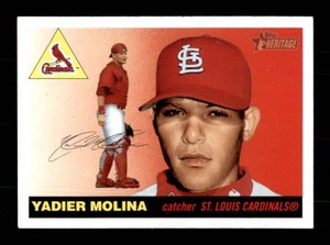 2004 Topps Heritage - Yadier Molina #355 (RC) Rookie Card
