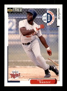 1998 Upper Deck Collectors Choice - Diamond Debut Torii Hunter #158 Rookie Card