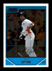 2007 Bowman Chrome Justin Upton Rookie Card