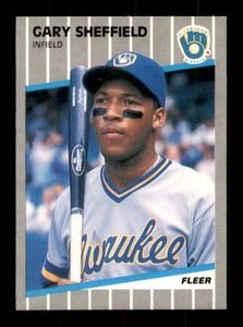 1989 Fleer - Gary Sheffield #196 (RC) Rookie Card