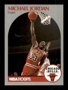 1990-91 NBA Properties Michael Jordan Chicago Bulls Legend Hall of Fame GOAT
