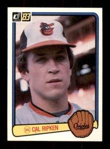 1983 Donruss - Cal Ripken #279 2nd Year Card