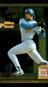 1994 Score National Rookie of the Year Gold Rush Mike Piazza