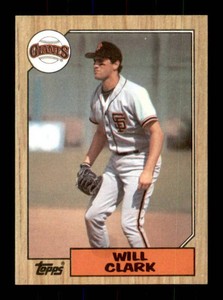 1987 Topps - Will Clark #420 (RC) Rookie Card