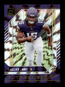 2024 Donruss Dallas Turner Elite Series Rookie Card