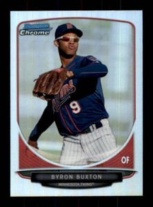 2013 Bowman Chrome Refractor Byron Buxton Rookie Card