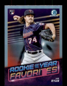2022 Bowman Chrome Rookie of the Year Favorites Joe Ryan