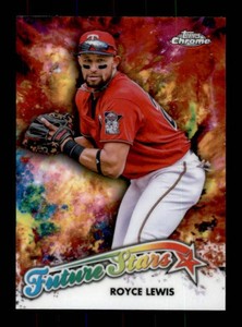 2023 Topps Chrome - Future Stars Royce Lewis #FS-1 Rookie Card