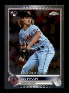 2022 Bowman Chrome Joe Ryan Rookie Card