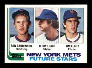 1982 Topps - Future Stars Terry Leach, Ron Gardenhire, Tim Leary #623 (RC)