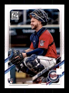 2021 Topps - Ryan Jeffers #552 Vertical, Red Jersey (RC) Rookie Card