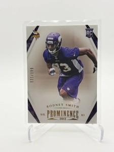 2013 Panini Prominence - Rodney Smith #179 Gold 199 (RC) Minnesota Vikings
