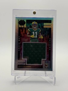 2023 Panini Illusions - Instant Impact Jayden Reed #II-JRD Blue 99 (MEM, RC)