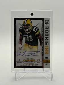 2014 Panini Contenders - Ha Ha Clinton-Dix #130 Playoff Ticket Seat Row Sec 199 (AU, RC)