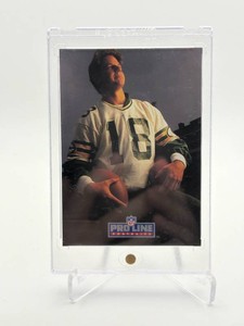 1992 Pro Line Football Mike Tomczak Autographed Card Green Bay Packers