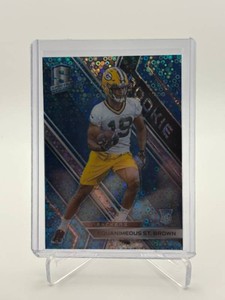 2018 Panini Spectra - Rookies Equanimeous St. Brown #156 Neon Blue Prizm 75 (RC)