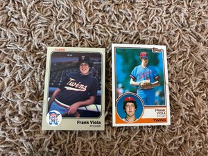Frank Viola Rookie Card Lot 2 Rookies Minnesota Twins