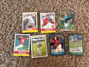 Baseball Star Rookie Card Lot, Cole Hamels, Andre Ethier, Hunter Pence, James Shields, Matt Kemp, Jared Weaver, Carlos Quentin