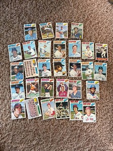 1977 Topps Baseball Card Lot, Vintage Cards