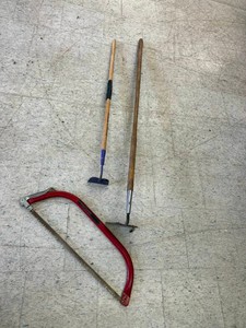 Garden Hoes & Fiskars Saw