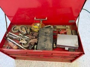 Locking Tool Cabinet & Contents
