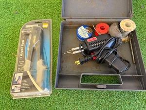 Rivet Tool & Weller Soldering Gun