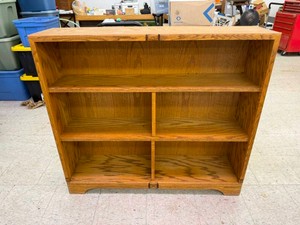 Wood Shelving Unit