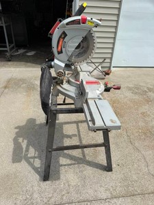 Craftsman 10 Laser Compound Miter Saw on Stand