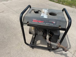 5000 Watt Generator with Briggs & Stratton GenPower 10 Motor on Wheels