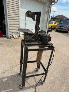 Craftsman Sander-Grinder on Rolling Stand