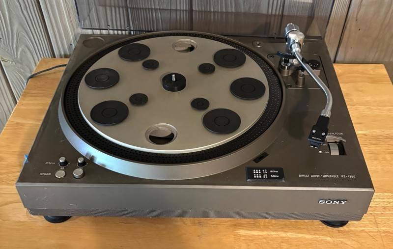 LLR - Vintage Sony PS-4750 Direct Drive Turntable System for Sale