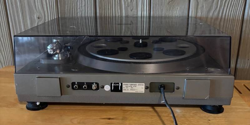 LLR - Vintage Sony PS-4750 Direct Drive Turntable System for Sale
