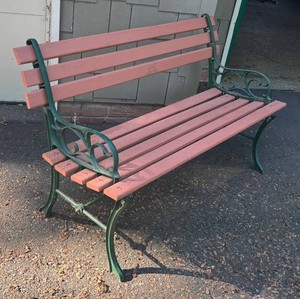 G - Vintage Patio Bench