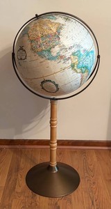 BR3 - Vintage Replogle World Classic Series Globe 16 Inch