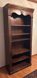 BR3 - Vintage Wood Open Bookcase