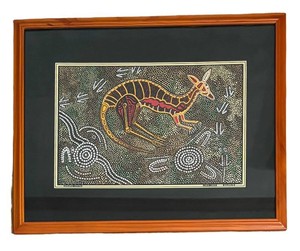 BR3 - Bulurru Tjinta Tjinta Kangaroo Hunting Print