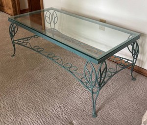 FR - Glass Top Coffee Table