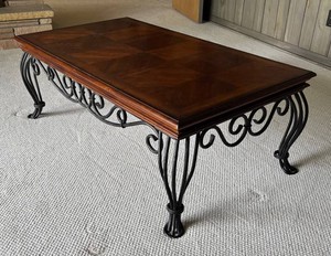 LLR - Wood & Metal Coffee Table