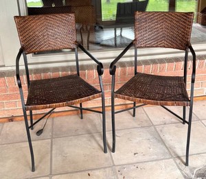 LP - Woven Patio Chairs (Lot of 2)