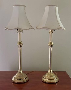 BR1 - Brass Accent Table Lamps