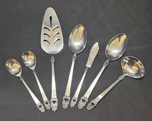 K - Vintage Grace Symphony Serving Utensils (Lot of 7)