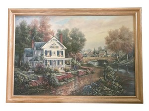 BR1 - Vintage Carl Valente Island Home Print